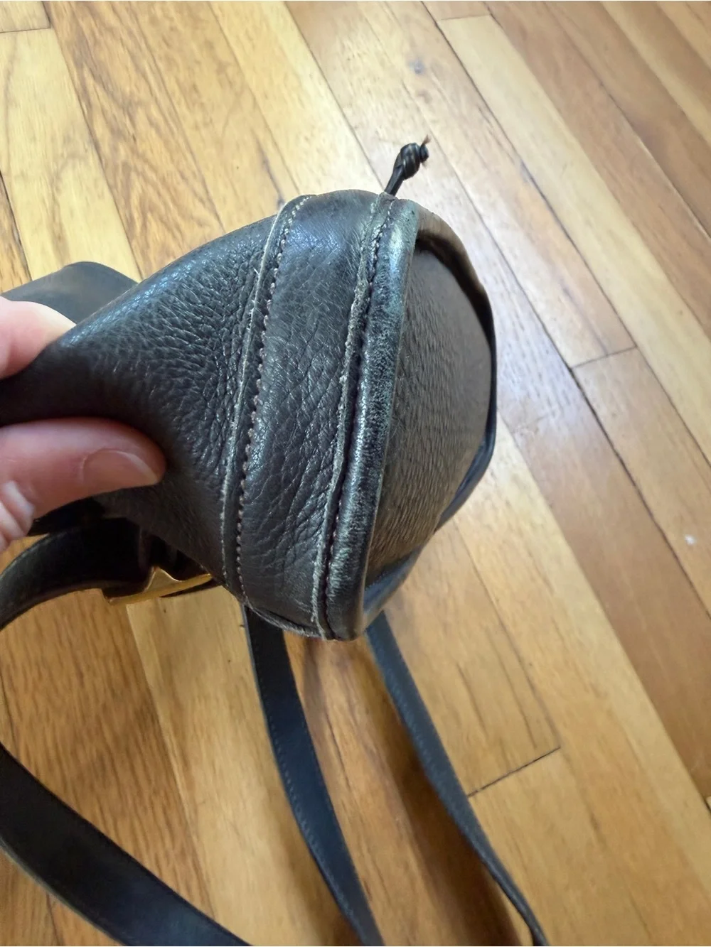 Coach black pebble leather mini backpack - Picture 2 of 8